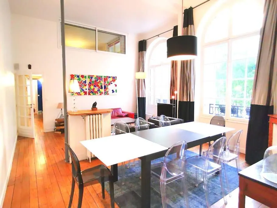 شقة Beautiful Quiet Family Loft باريس